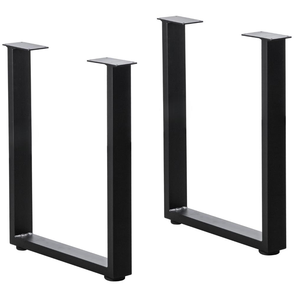 U-Form Tischgestell | Tischbeine | schwarz
