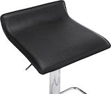 thumbnail of CHEFGASTRO 2er Set Barhocker SPLIT HxBxT 65x38x41cm Kunstleder Schwarz Barstuhl