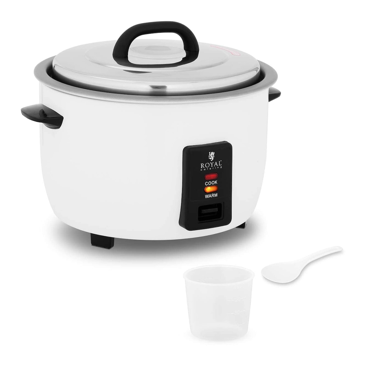 Helloshop26 - Autocuiseur riz 2 950 watts 10 litres de capacité récipient de cuisson en acier inoxydable avec poignée en matière 14_0008096