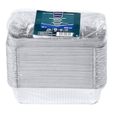 thumbnail of METRO PROFESSIONAL Aluschale mit Deckel, Aluminium, 910 ml, silber, 50 Stück