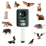 thumbnail of Perel Solarbetriebener Ultraschall-Tiervertreiber, Schädlingsabwehr für Garten & Hof, IP44 wasserdicht, umweltfreundlich, Reichweite bis 65 m²