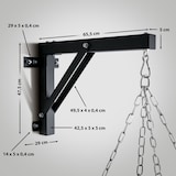 thumbnail of Support pour fixation de sac de Boxe Noir