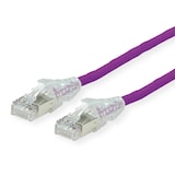 thumbnail of Cavo patch DÄTWYLER Cat.6A (Classe EA) S/FTP, CU 7702 flex LSOH, AMP v2, viola, 15 m