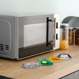 thumbnail of Relaxdays Kühlpads Kinder, 4er Set, Kalt Warm Kompresse, Tiermotive, Kinderkühlpads mit Gel, wiederverwendbar, bunt