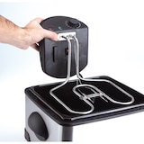 thumbnail of Freidora Jata FR700 de 4 l. 2 cestillos medianos y 1 grande. 100% desmontable. Antimezcla de sabores. Filtro en tapa desmontable y lavable