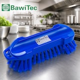 thumbnail of Profi Industrie Hygiene Bürste Handbürste blau einteilig Reinigungsbürste Waschbürste Hygienebürste