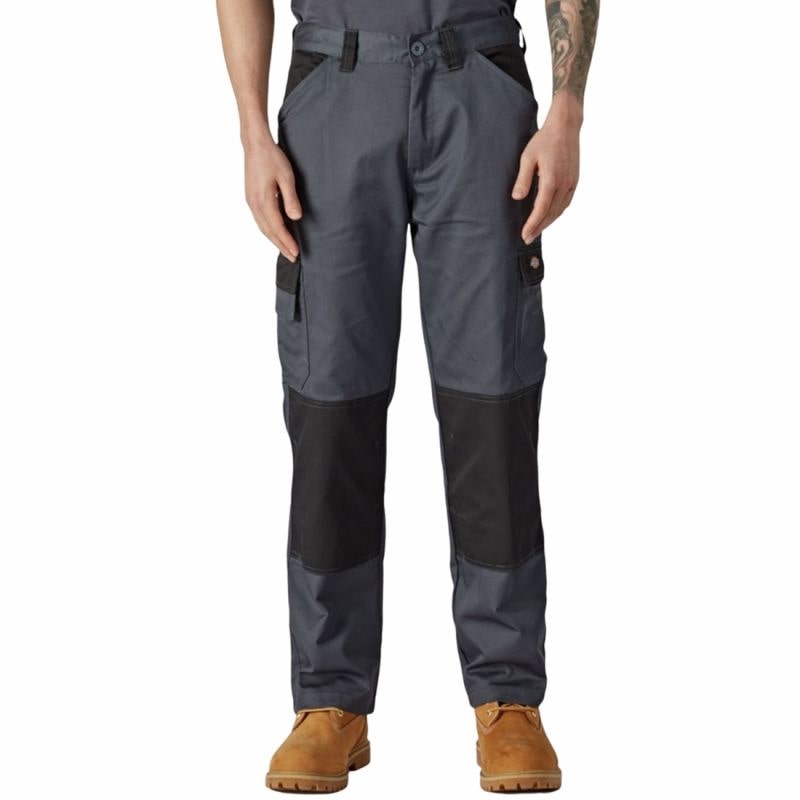 Dickies - Pantalon de travail gris noir EVERYDAY Gris / Noir Taille 48
