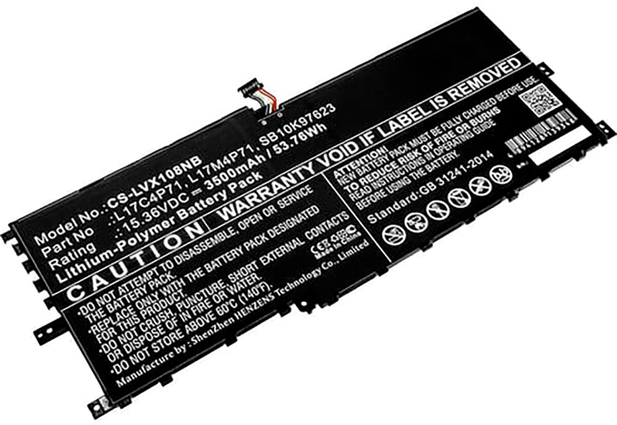AGI Akku für Lenovo Yoga C930-13IKB 81C4 Li-Pol 7,68 Volt 7600 mAh schwarz