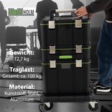 thumbnail of Profi Stapelboxen 3 Boxen mit Tragegriffen Rollbrett mobile Transportboxen Werkzeugkoffe