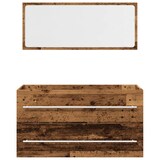 thumbnail of vidaXL 2-tlg. Badmöbel-Set Altholz-Optik Holzwerkstoff