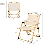 thumbnail of Silla plegable alta glamping Aktive