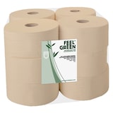 thumbnail of Higiénicos "Baby Jumbo" Ecolabel 2 Capas - 160 M  Ø 19,5X9,5 Cm Natural Papel Reciclado (12 unidades)