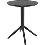 thumbnail of Lot de 2 tables d’extérieur rondes pliantes de 60 cm Sky Table Noir