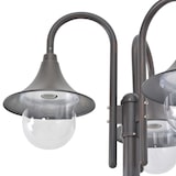 thumbnail of vidaXL Garten-Pollerleuchte E27 220 cm Aluminium 3-Laterne Bronze