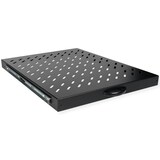 thumbnail of ROLINE 19-inch plank 1 U , Uitschuifbaar 550mm diep 25 kg zwart