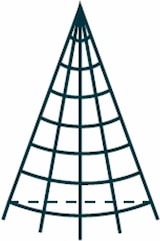 thumbnail of FHS  Galaxy LED-Tannenbaum Galaxy halbrund 200 cm