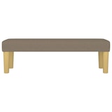 thumbnail of Helloshop26 - Bank/Sitzbank 100 x 30 x 30 cm taupefarbener Stoff 02_0010610