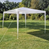thumbnail of Pavillon Faltpavillon Partyzelt Gartenpavillon 3x3m ohne Seitenwände in weiß