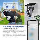 thumbnail of Camera IP Solaire WiFi 2MP Vision Nocturne Détection Humaine Alarme Bidirectionnelle YONIS
