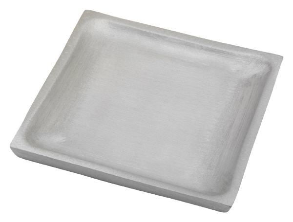 Teller viereckig 9x9 cm innen matt
