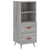 thumbnail of Helloshop26 - Buffet Sideboard Kommode Kleiderschrank Aufbewahrungsmöbel Organizer Küche Wohnzimmer Lounge hohe Sonoma-Eiche 34,5 x 02_0035315