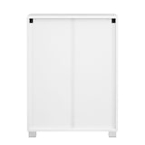 thumbnail of Helloshop26 - Meuble de salle de bain sur pied meuble de rangement avec tiroir armoire à double porte étagère réglable pour entrée 12_0006503