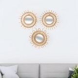 thumbnail of WellHome - Set de 3 espejos Aida de 28 cm de diámetro