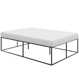 thumbnail of tectake Estructura de cama de metal KYOTO con somier, 250 kg - 140 x 200 x 46,5 cm negro