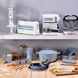 thumbnail of BERGNER - DINA 8-teiliges Kochgeschirr-Set (16/18/20/24cm) aus Edelstahl, induktionsgeeignet, mit einem 16-teiligen Edelstahl-Besteckset