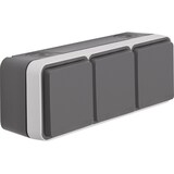 thumbnail of Berker 3fach-Steckdose lgr 6768833515