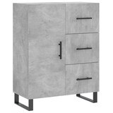 thumbnail of vidaXL Sideboard Betongrau 69,5x34x90 cm Holzwerkstoff