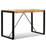 thumbnail of vidaXL Esszimmertisch Raues Mangoholz Massiv 120 cm