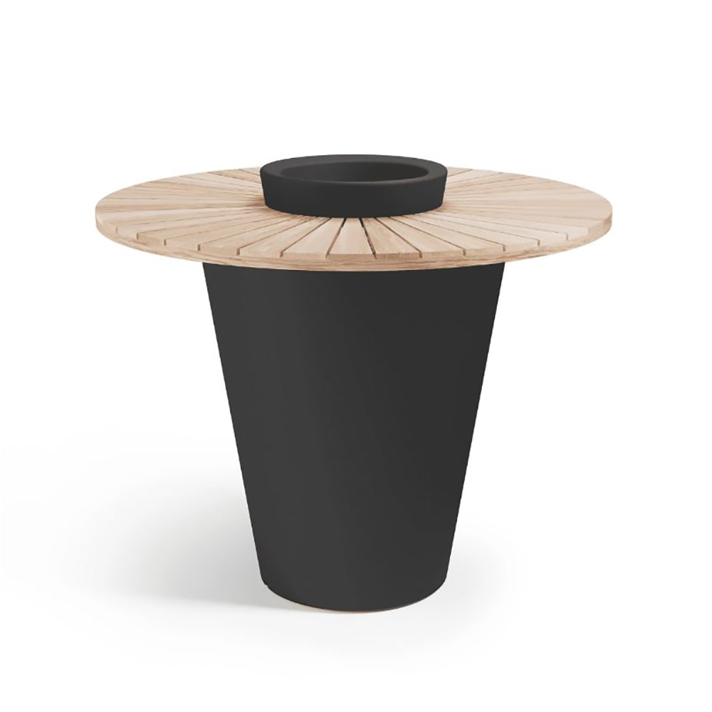 Table haute 2 en 1 olla table vinum - GRIS ANTHRACITE