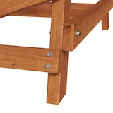 thumbnail of Merax Hollywoodschommel lounge, tuinschommel met kussens & polyester dak, met bekerhouder, beige