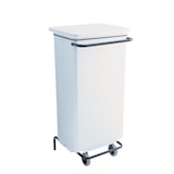 thumbnail of Contenitore mobile a pedale metallo 110 lt
