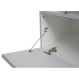 thumbnail of TV-Rack HWC-L35, Lowboard Fernsehtisch Sideboard TV-Schrank Kommode, Holz 47x170x40cm Staufach, Beton-Optik weiß