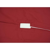 thumbnail of Sonnenschirmbezug HWC-A96, 8 Streben rund Ø4m 220g/m² Polyester, Ersatz-Bezug z.B. für Ampelschirm HWC-A96 ~ bordeaux