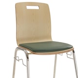 thumbnail of Besucherstuhl Helsinki gepolstert | Sitzschale HPL | Konferenzstuhl mit Stuhlverbinder