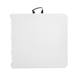 thumbnail of Wellhome - Höhenverstellbarer Klapptisch mit Griff 122x60x50-74 cm