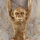 thumbnail of Affe zum Aufhängen vergoldet - Anderes Amadeus-Harz 17.5x6 cm