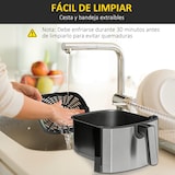 thumbnail of HOMCOM Air Fryer HOMCOM 36,5x29x33,8cm Preto