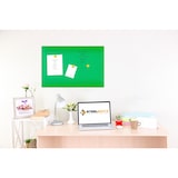 thumbnail of Glas Memoboard, 400 x 600 x 40 mm, grün