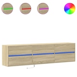 thumbnail of vidaXL TV-Wandschrank mit LED Sonoma-Eiche 180x31x45 cm