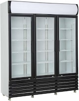 thumbnail of Flaschenkühlschrank mit 3 Glastüren Getränkekühlschrank Kühlschrank Gastro 1065 L mit Display