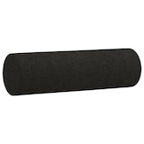 thumbnail of vidaXL 3-Sitzer-Sofa mit Zierkissen Schwarz 180 cm Stoff