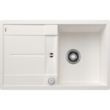 thumbnail of BLANCO METRA 45 S-F flächenbündige Spüle, SILGRANIT, weiß, reversibel, Excenter