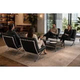 thumbnail of Barcelona Chair - Zwart - Leer - Fauteuil - Stoel