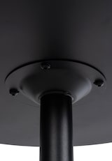 thumbnail of CHEFGASTRO Stehtisch rund HxBxT 108x60x60cm Holz Schwarz/Schwarz Bistrotisch