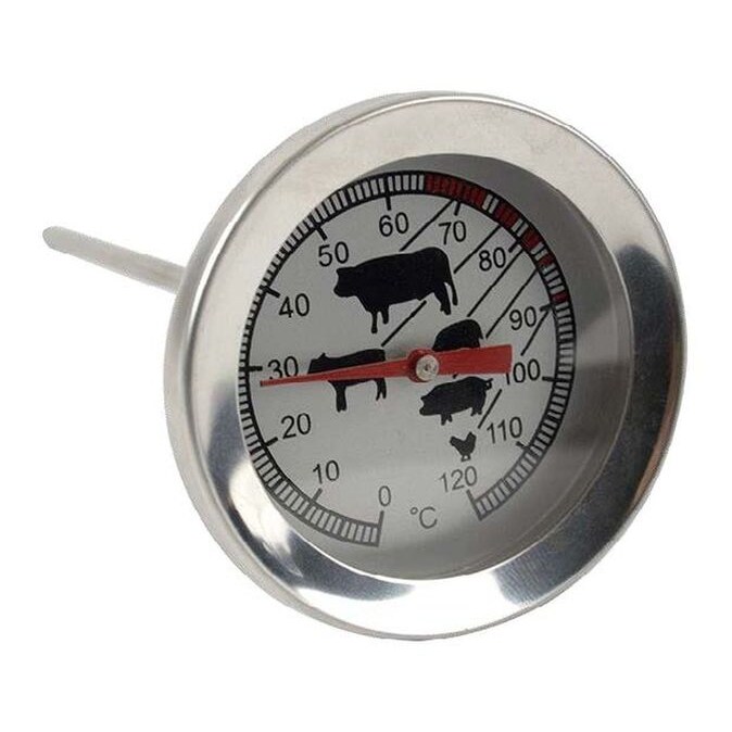 Thermomètre viande - 0/+120°C - Inox - Sonde - 4710 - Saro