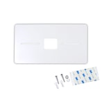 thumbnail of Hypafol Kosmetikboxen Spender aus Kunststoff | Chrom | mit Montageset | Nachfüllbar | minimalistisches, modernes Design | Organizer, Aufbewahrungsbox